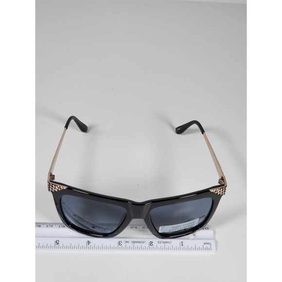 FGX Foster Grant Full Classic Black & Silver Snake Print Sunglasses 52333FGX001 - Picture 10 of 11